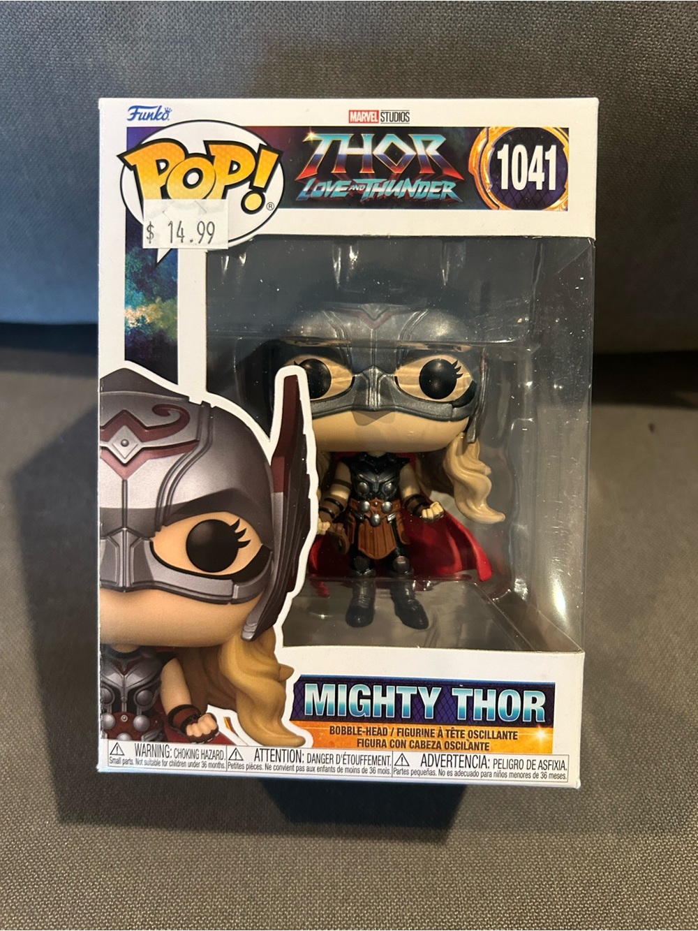 Marvel Funko Pop! Mighty Thor - Silver, Red, Blonde